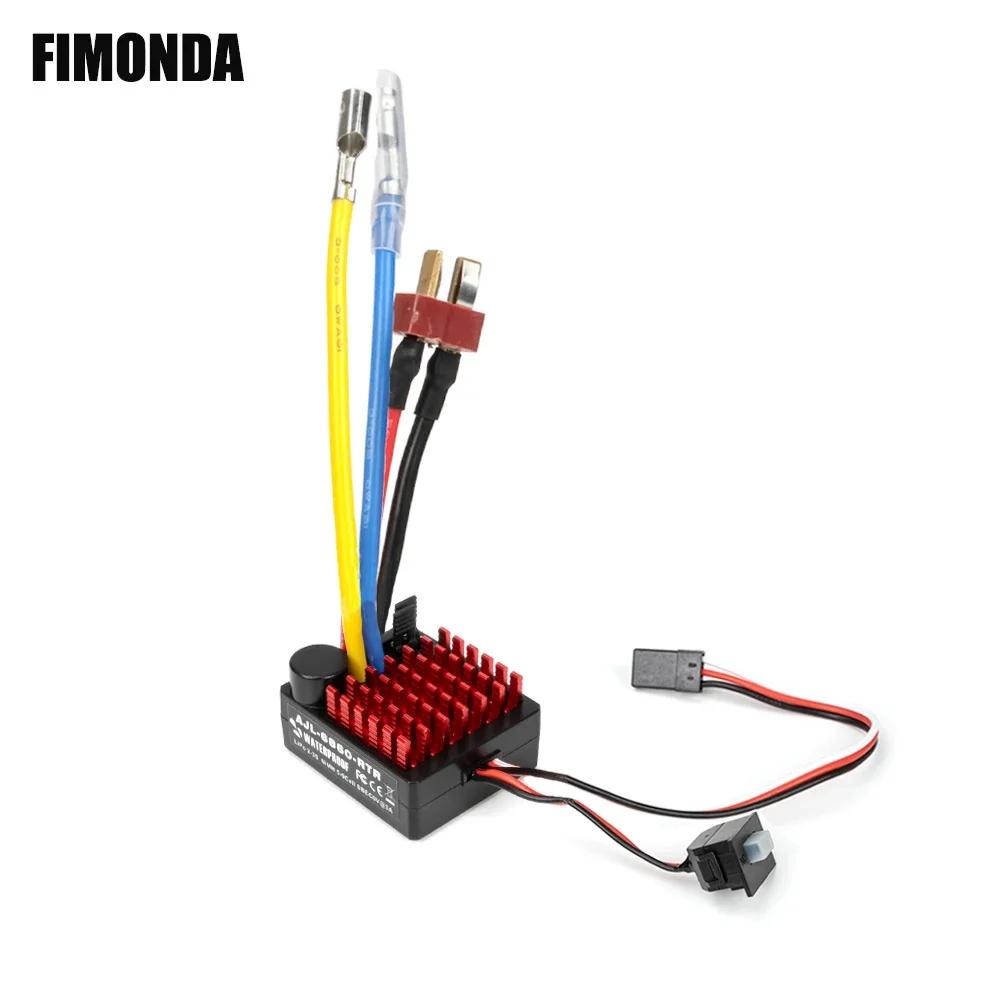 1/10 RC ڵ  ũѷ Ʈ,  60A ESC 귯  ӵ Ʈѷ, SCX10 TRX4 CC01 TF2 D90 MST CFX EX86100